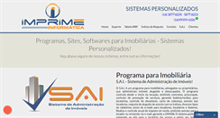 Desktop Screenshot of imprime.com.br