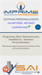 Mobile Screenshot of imprime.com.br